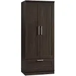 Sauder HomePlus Wardrobe, L: 28.98" x W: 20.95" x H: 71.18", Dakota Oak finish