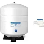 Max Water Heavy Duty 4.4 Gallon @100 PSI Pressurized RO (Reverse Osmosis) Water Storage Tank, PA-E RO-132 + Valve