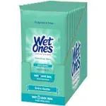 (10 Pack) Wet Ones Sensitive Skin Hand Wipes Travel Pack, 20 ct