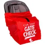 J.L. Childress Gate Check Bag - Air Travel Bag - Fits Convertible Car Seats, Infant carriers & Booster Seats, Red