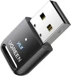 Ugreen USB Bluetooth 5.3 Wireless Dongle Adapter Receiver for PC