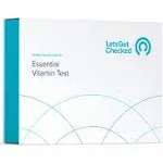 LetsGetChecked at-Home Essential Vitamin Test (B12, D, E) Private and Secure | CLIA Certified Labs | Accurate & Fast Online Results in 2-5 Days - (Not Permitted for use in NY)