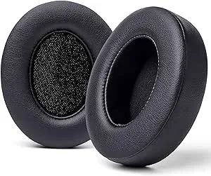 WC Wicked Cushions Replacement Ear Pads for Beats Studio 2 & 3 (B0501, B0500) Wired & Wireless | Does NOT Fit Beats SOLO | Softer PU Leather, Enhanced Foam & Stronger Adhesive | Black