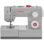 SINGER 4423 Heavy Duty Sewing Machine With Included Accessory Kit, 97 Stitch Applications, Simple, Easy To Use & Great for Beginners + SINGER Heavy Duty Presser Feet Kit