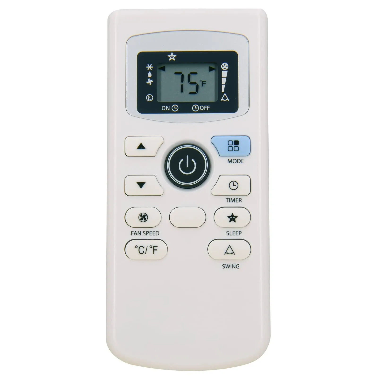 Replacement for Emerson Quiet Kool Air Conditioner Remote Control EAPC8RD1 EAPC10RD1 EAPC12RD1 EAPC14RD1 EAPE14RD1