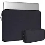 14 Inch Laptop Tablet Sleeve Case for Lenovo Yoga C930 C940 C740/Lenovo Ideapad 14/Lenovo Chromebook S330/Lenovo Thinkpad x1 Carbon 14, Dell XPS 15 9570 9575 7590, with Small Bag, Black