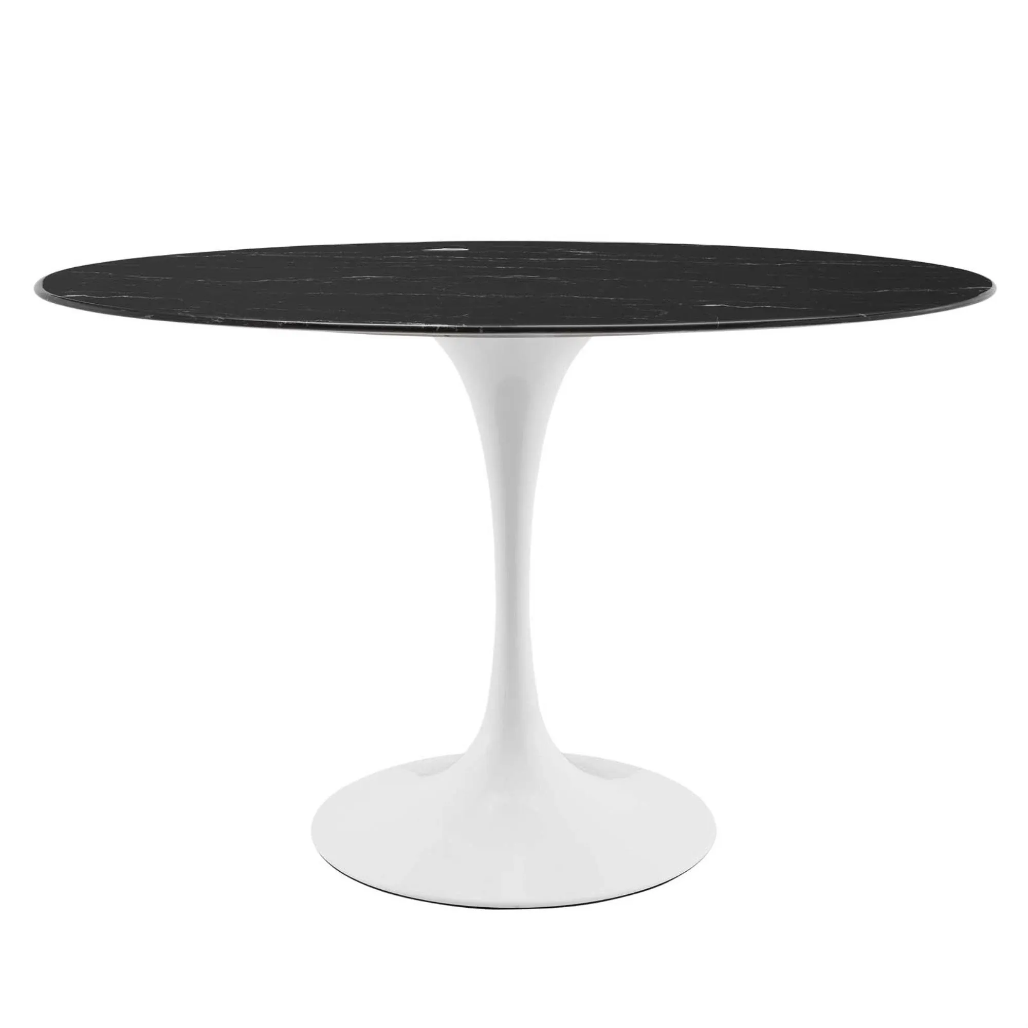 Lippa Artificial Marble Oval Dining Table Modway